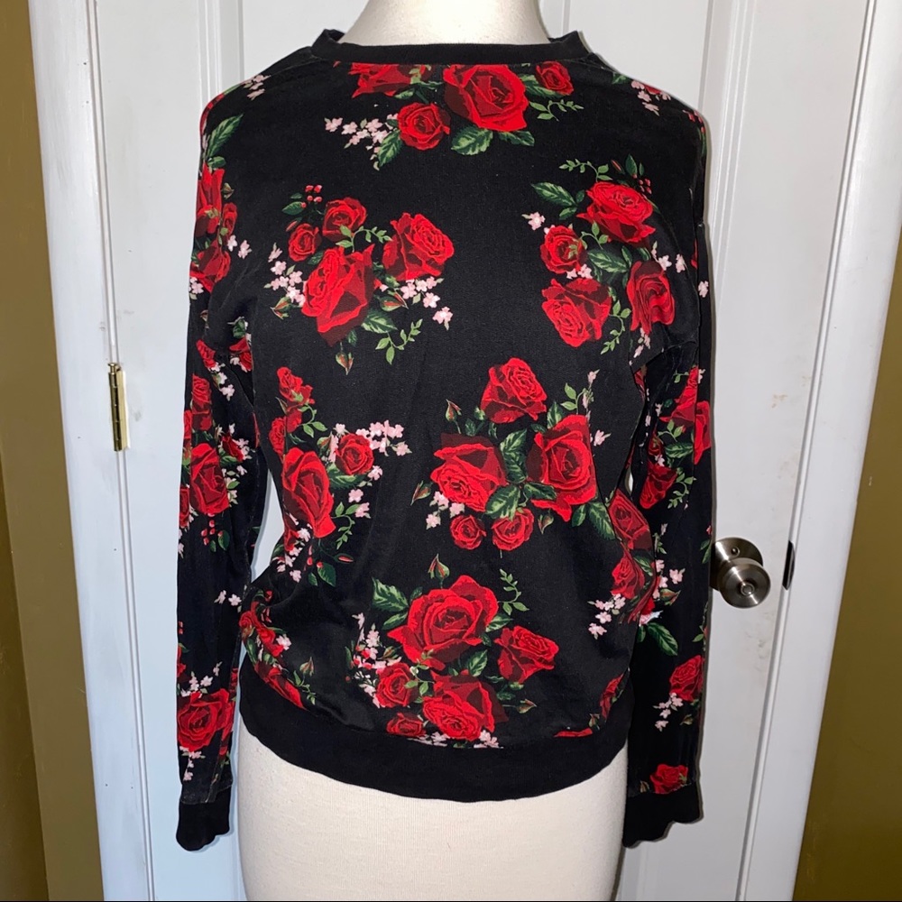 H&M Divided Rose top